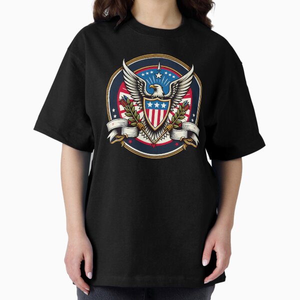 CONTRABAND - Eagle Logo 9 Oversized T-Shirt