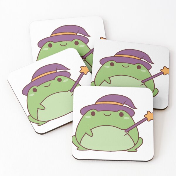 Item preview, Cute Witch Frog Sticker designed and sold by InfiniteSticker.