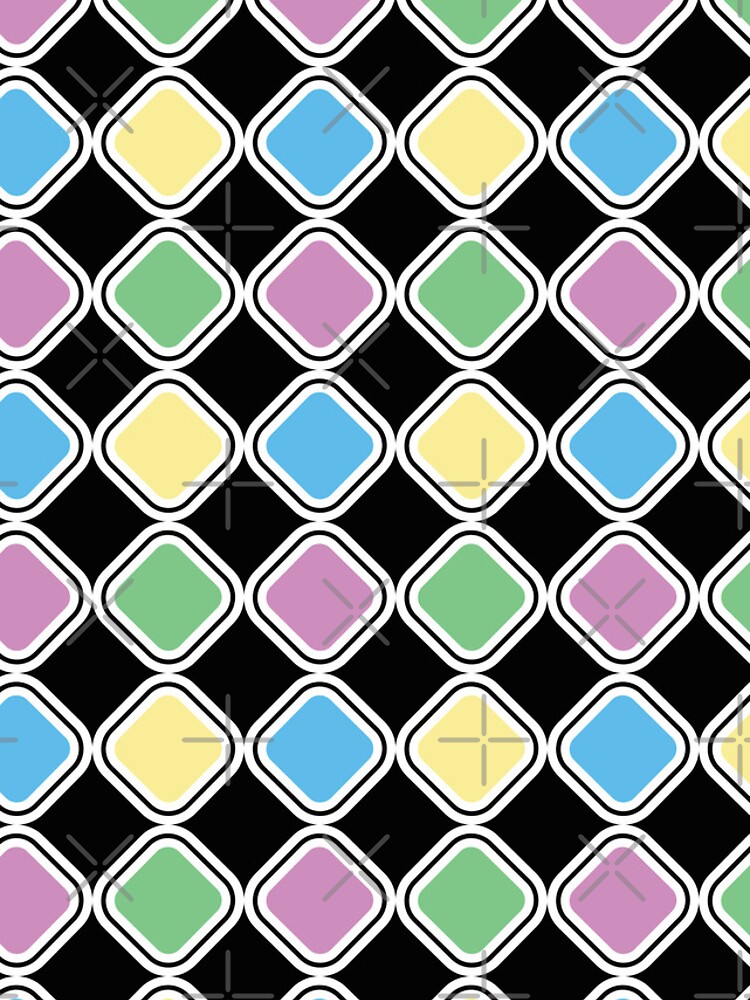 Thumbnail 4 of 4, iPhone Case, Pastel Pattern designed and sold by FlyfolkDesign.