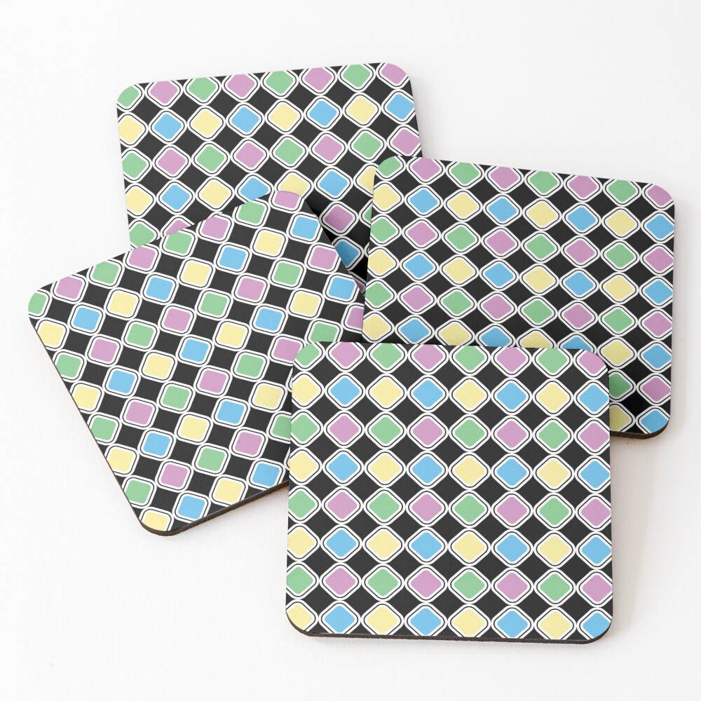 Item preview, Coasters (Set of 4) designed and sold by FlyfolkDesign.