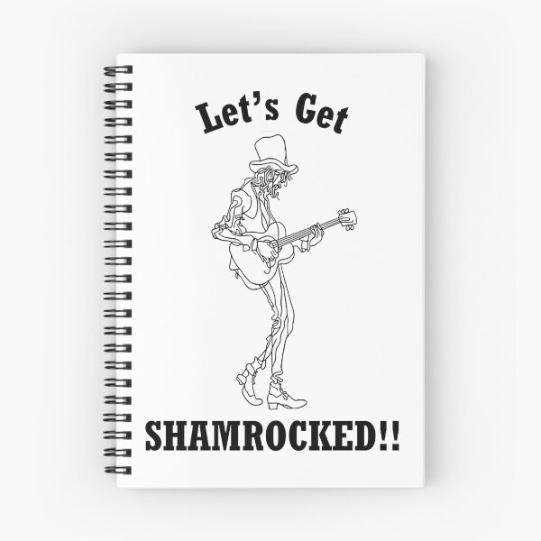 Item preview, Let’s Get Shamrocked! Irish Rock and Roll Party - St. Patrick's Day - Black designed and sold by mrddst.