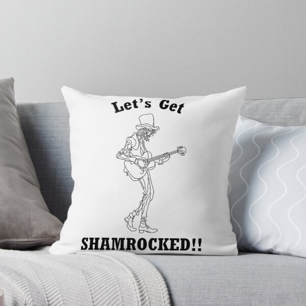 Item preview, Let’s Get Shamrocked! Irish Rock and Roll Party - St. Patrick's Day - Black designed and sold by mrddst.