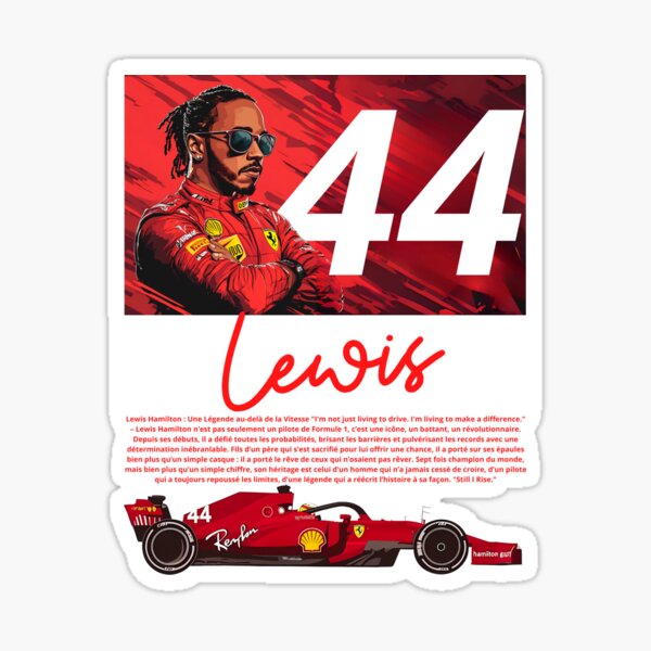 Item preview, Ferrari 2025: LH44 gift, F1, Ferrari, Lewis Hamilton, auto sport, fan, collection, limited edition, driver, race designed and sold by Guillaume Redfield.
