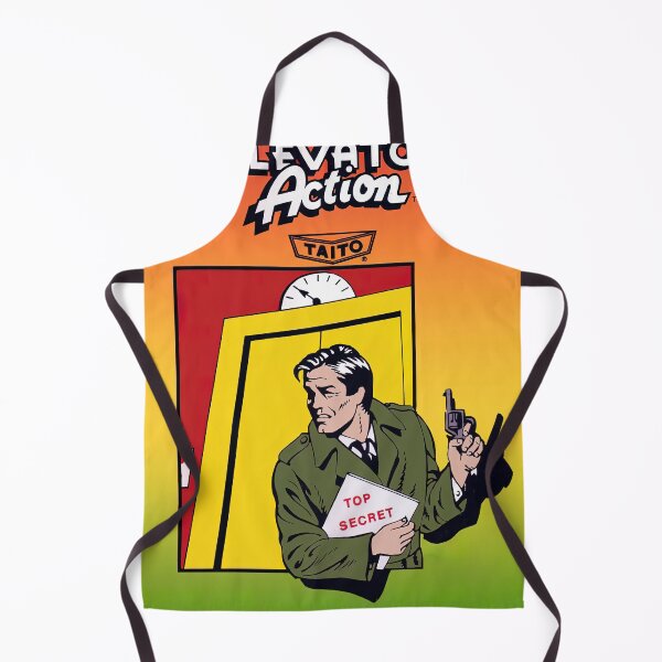 Item preview, Elevator Action Game Cover HD designed and sold by Retr0Tshirts.