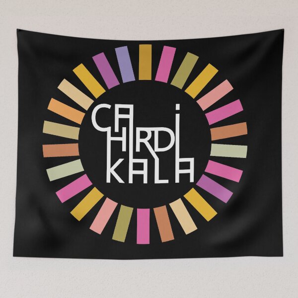 Item preview, CHARDI KALA - Eternally Optimistic (dark background) designed and sold by mindikr.