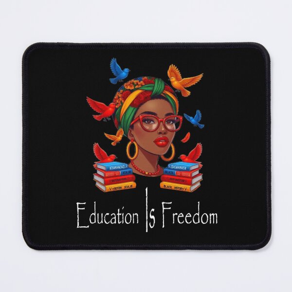 Item preview, Black History Teacher Education Is Freedom Nice Afro Women Gift designed and sold by Creat-Des.