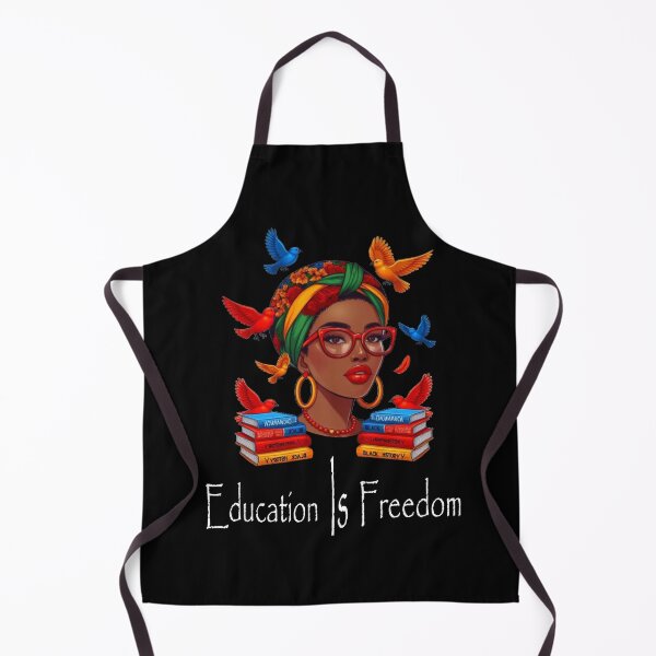 Item preview, Black History Teacher Education Is Freedom Nice Afro Women Gift designed and sold by Creat-Des.