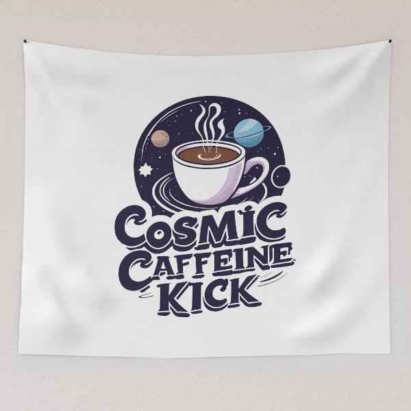 Item preview, Cosmic Caffeine Kick: Orbiting Brew designed and sold by zoughlal.