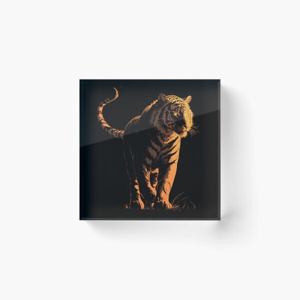 Item preview, Tiger silhouette designed and sold by SMARTKIT  DESIGNAGENCY.