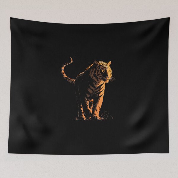 Item preview, Tiger silhouette designed and sold by SMARTKIT  DESIGNAGENCY.