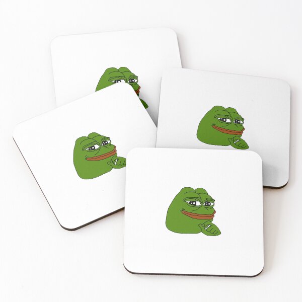 Item preview, Pepe the frog smug meme designed and sold by maddog shop.