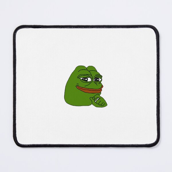 Item preview, Pepe the frog smug meme designed and sold by maddog shop.