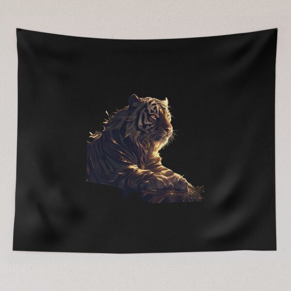 Item preview, Tiger silhouette designed and sold by SMARTKIT  DESIGNAGENCY.
