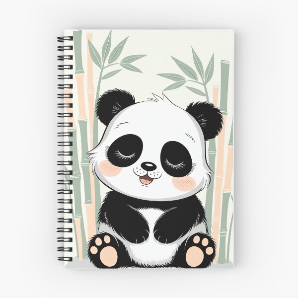 Artikelvorschau, Süße Panda-Illustration, Kinderzimmer Dekor Panda Druck, Baby Tier Wandkunst und Karten entworfen und verkauft von WILDEVIOLET.