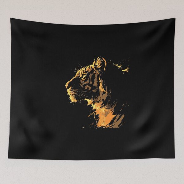 Item preview, Tiger silhouette designed and sold by SMARTKIT  DESIGNAGENCY.