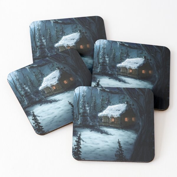 Item preview, Cozy Winter Cabin designed and sold by johnjk3201.