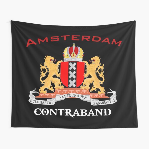 CONTRABAND - Amsterdam Crest Tapestry