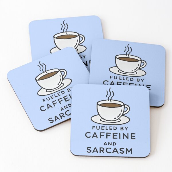 Item preview, ☕ Fueled by Caffeine & Sarcasm designed and sold by TSQ.