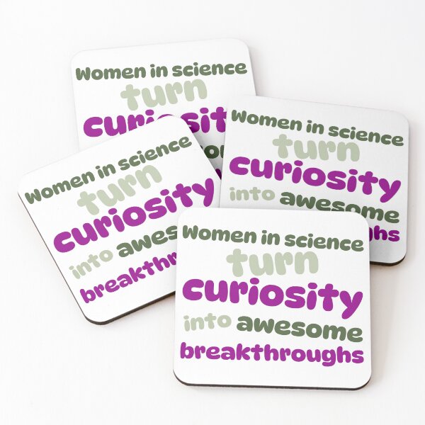 Item preview, Women in science turn curiosity into awesome breakthroughts designed and sold by MySciPic.