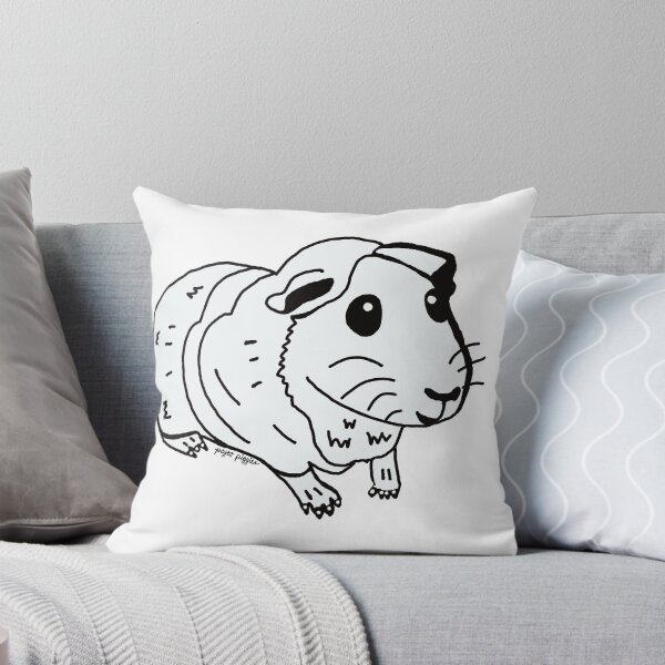 Item preview, Guinea Pig Outline designed and sold by peytonhoover.