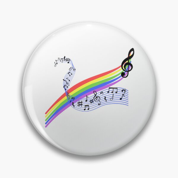 Item preview, Music and rainbows designed and sold by KWGD - Kelly Woodward Graphic Designer.