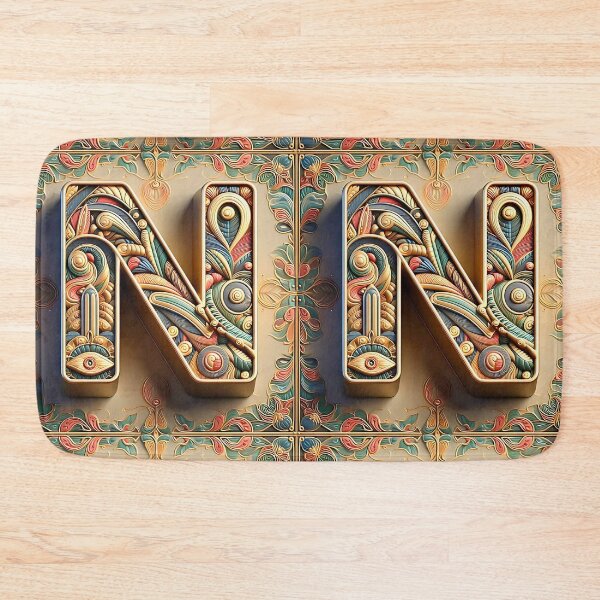 Artikelvorschau, Mein Name beginnt mit N #Muster #Muster #einzigartig entworfen und verkauft von Propc.
