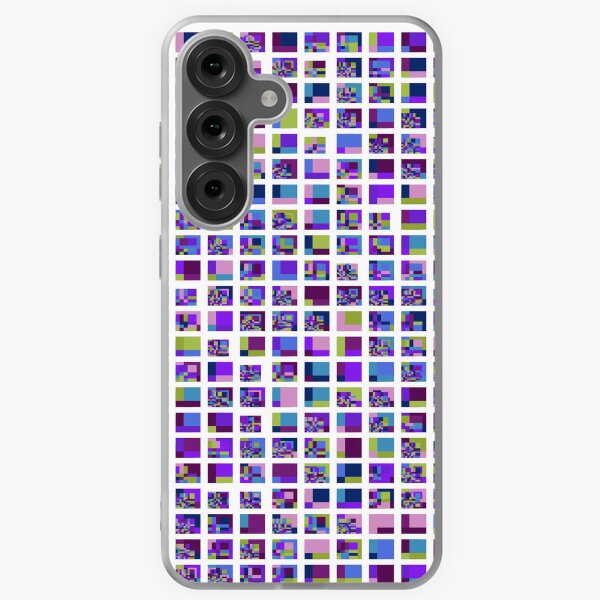 Pixel Pattern -3 Samsung Galaxy Soft Case