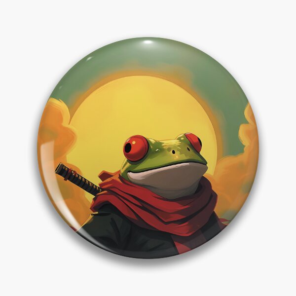 Item preview, Samurai frog designed and sold by Shjamezlaush Milicevic.