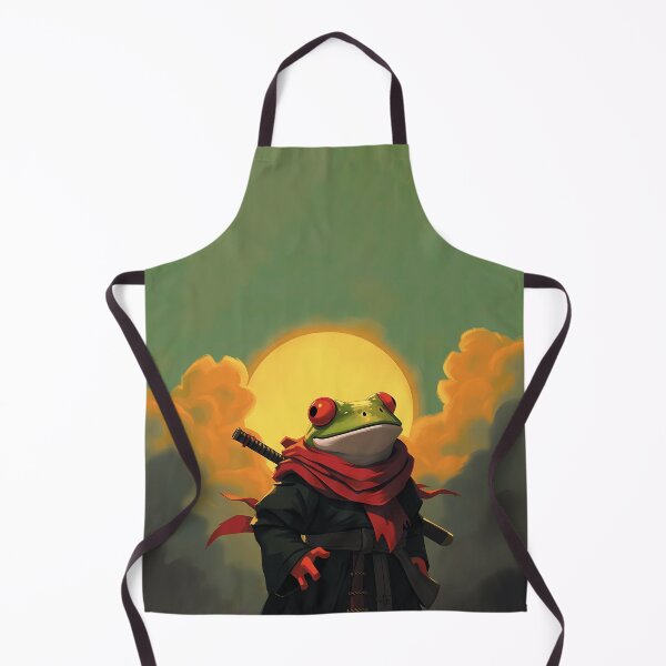 Item preview, Samurai frog designed and sold by Shjamezlaush Milicevic.