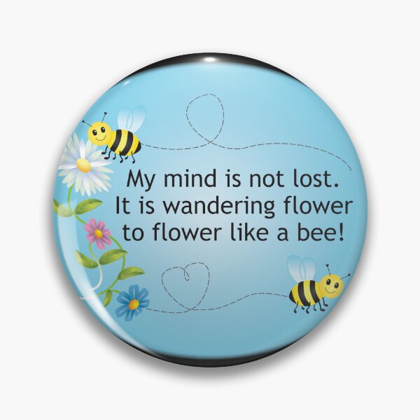 Item preview, Bee - Wandering Mind designed and sold by Karen Wood.