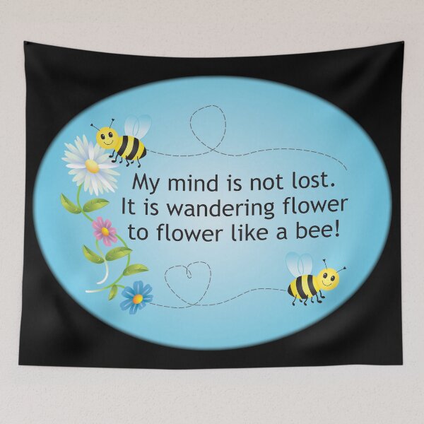Item preview, Bee - Wandering Mind designed and sold by Karen Wood.