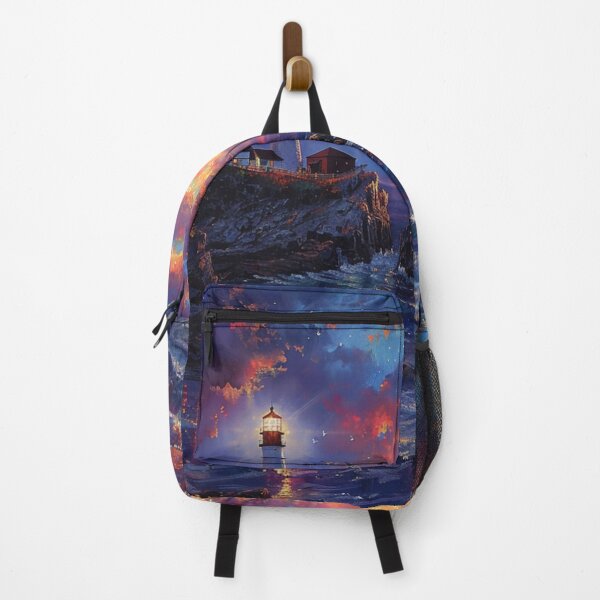 Item preview, Sunset Lighthouse 1 designed and sold by Dawn van Doorn.