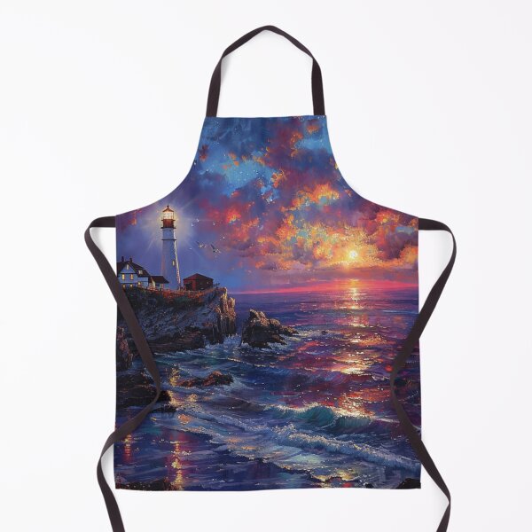 Item preview, Sunset Lighthouse 1 designed and sold by Dawn van Doorn.