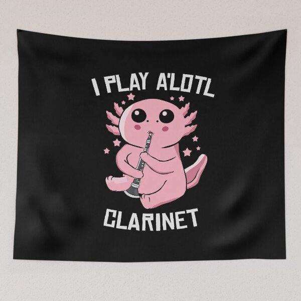 Item preview, Axolotl Clarinet Player Kids Music Orchestra Clarinet designed and sold by DSWShirts.