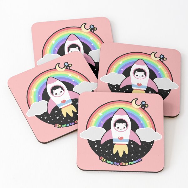 Item preview, Kawaii Space Rocket  designed and sold by sasyall.