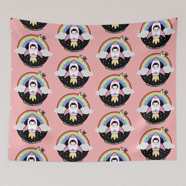 Item preview, Kawaii Space Rocket  designed and sold by sasyall.