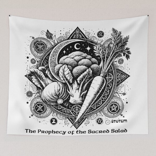 Item preview, Veggie Seer: The Prophecy of the Sacred Salad designed and sold by 8Totem.