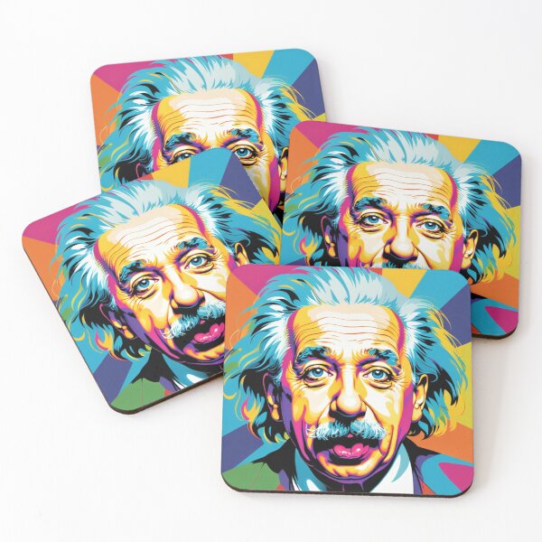 Item preview, The Colorful Personality of Einstein designed and sold by doramoredesigns.