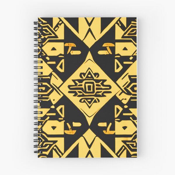 Item preview, pattern in black and yellow designed and sold by AnnabellaRh.