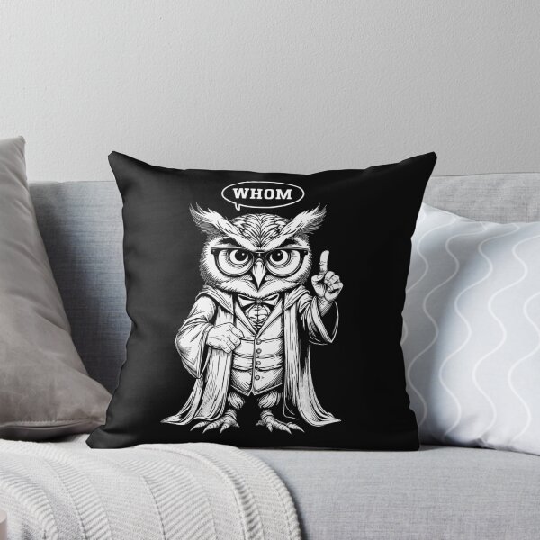 Item preview, Owl Whom English Teacher Grammar Nerd Writer Author designed and sold by GrandeDuc.