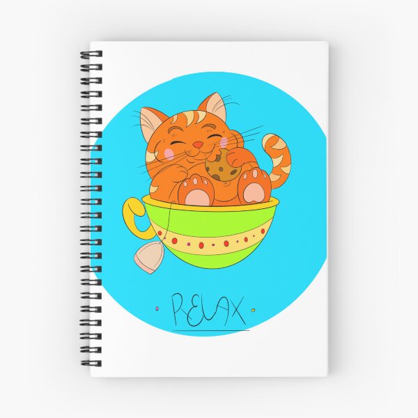 Item preview, Relaxed Cat in tea pot designed and sold by VentunoGrammi.