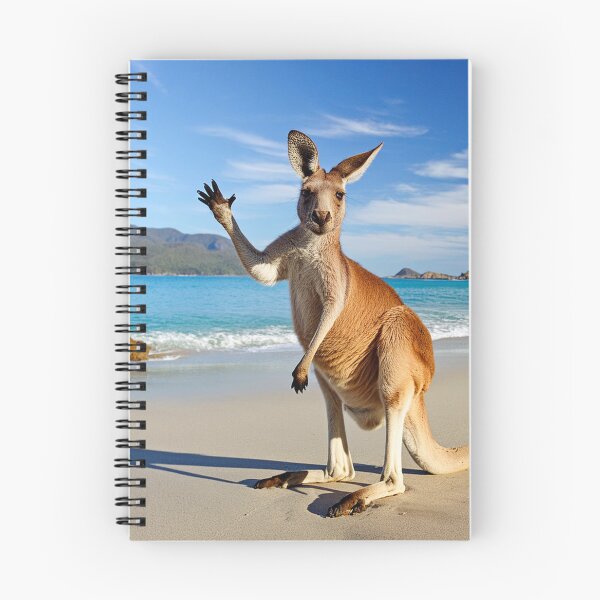 Artikelvorschau, kangaroo greet beach entworfen und verkauft von soartshop.
