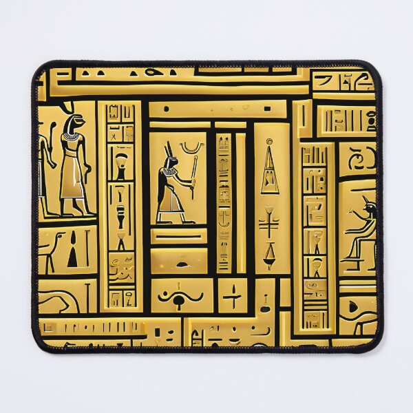 Item preview, Egyptian Hieroglyphs Gold Art designed and sold by AmoreDesignsUK.