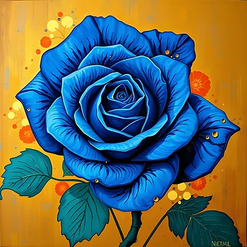 Artwork thumbnail, Blue Roses by pakitro