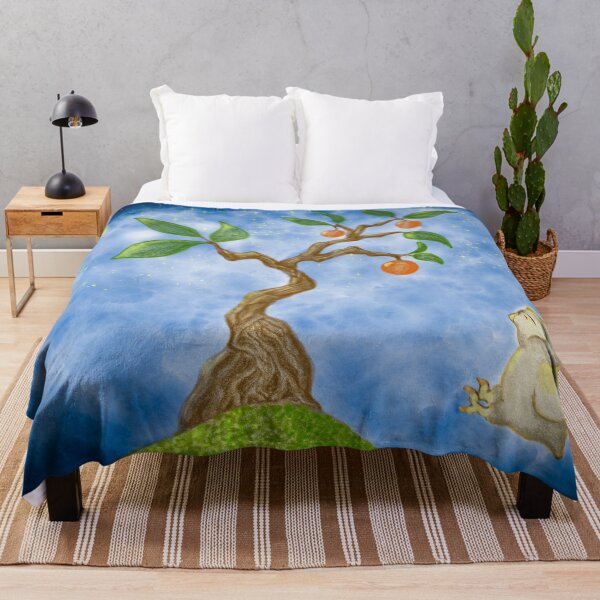 Item preview, An owl and a tree at dreamy night designed and sold by greenPQBstudio.