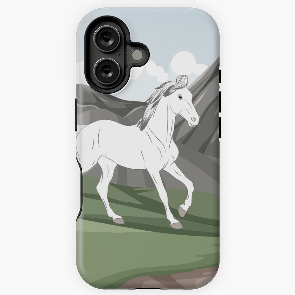 Aperçu de l'œuvre Coque antichoc Magsafe pour iPhone créée et vendue par WebEquitation.