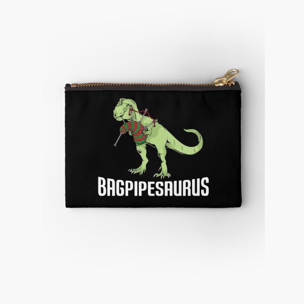 Aperçu de l'œuvre Cadeau pour joueur de cornemuse pour enfants, amoureux des dinosaures créée et vendue par DSWShirts.