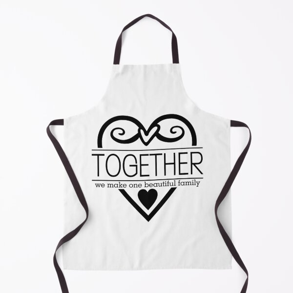 Item preview, “Together We Make One Beautiful Family – Heartwarming Family Quote Design” designed and sold by Building60media.