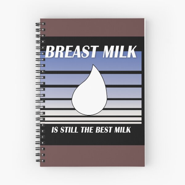 Item preview, Breast Milk is still the Best Milk (retro blue) designed and sold by WordyDreams.