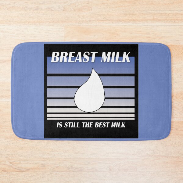 Item preview, Breast Milk is still the Best Milk (retro blue) designed and sold by WordyDreams.